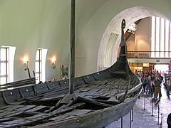 Viking ships in Oslo Museum